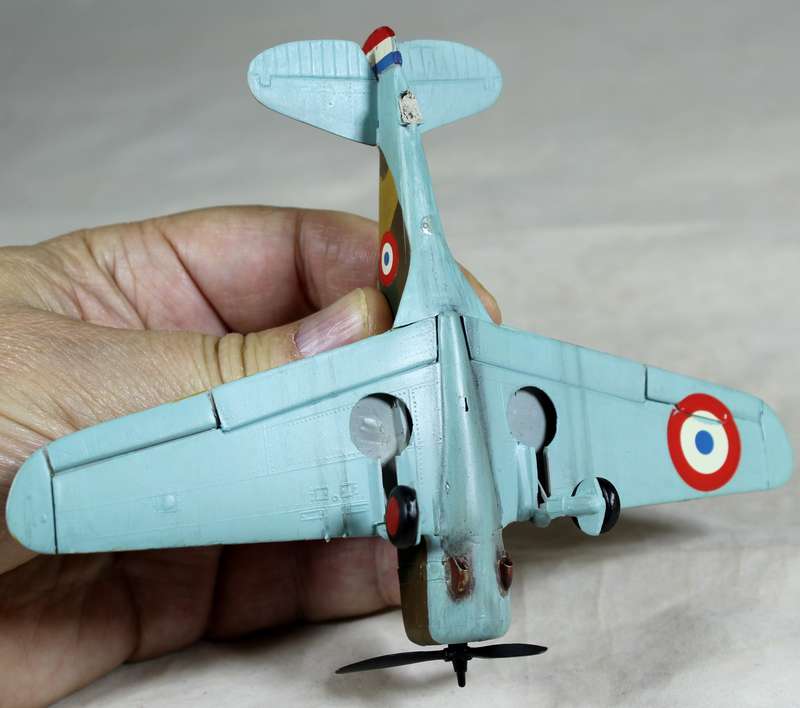 Plastic diecast - WWII French Curtiss H75 C1