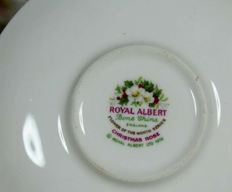 Royal Albert miniature duo - Flowers of the month - Set of 12