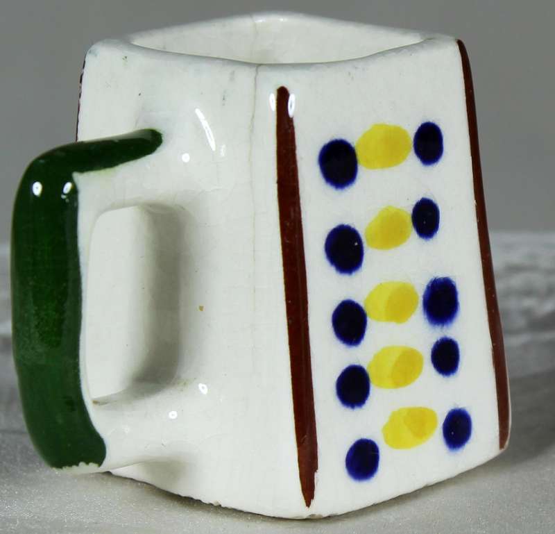 Miniature painted jug