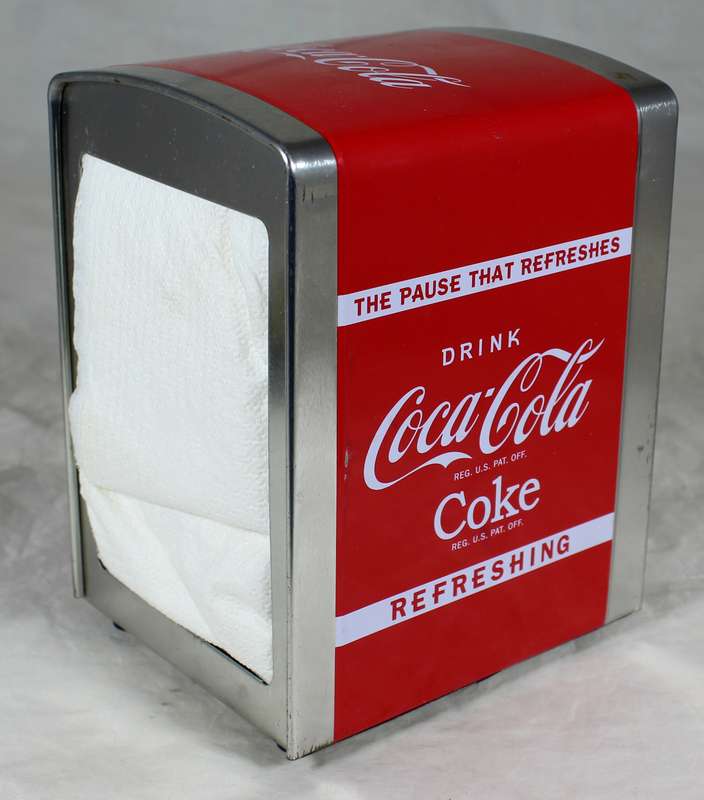 Coca-Cola serviette dispenser