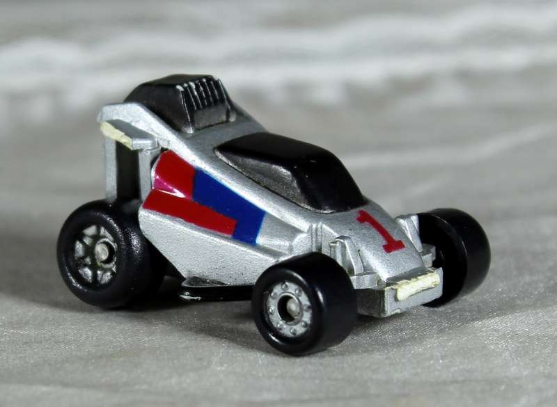 Micro Machines - Funrise - Jet Racer buggy #1 Silver