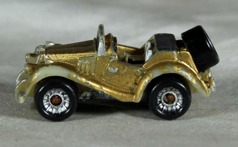 Micro Machines - Galoob - Golden MG TF - Color changes