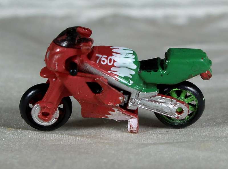 Micro bike with custom paint
