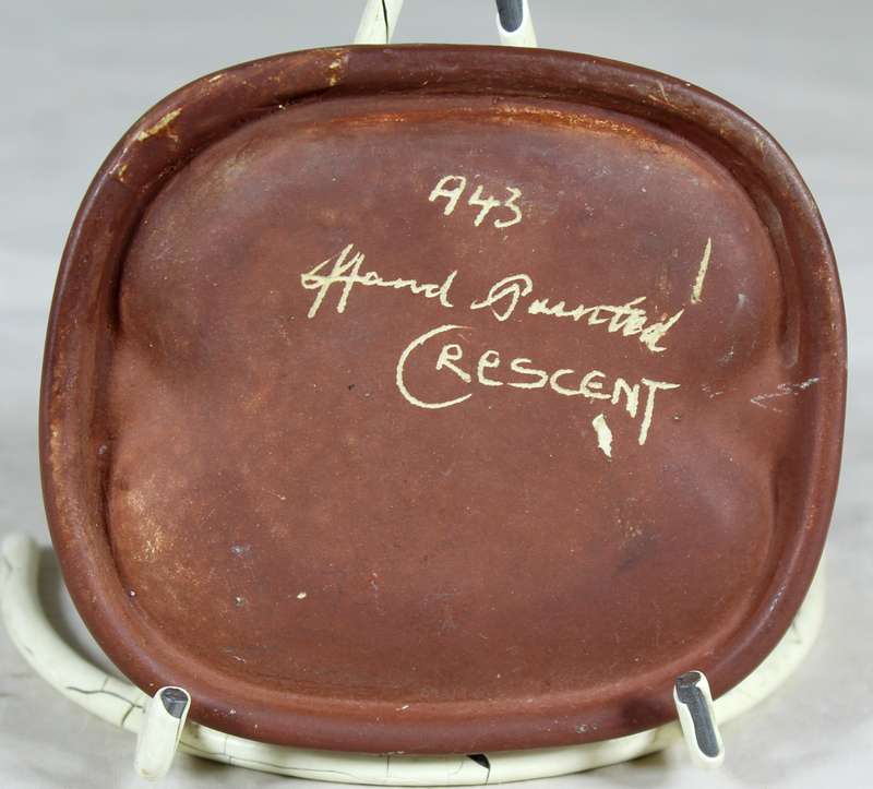 Crescent Ware - Ashtray - Dancing figure