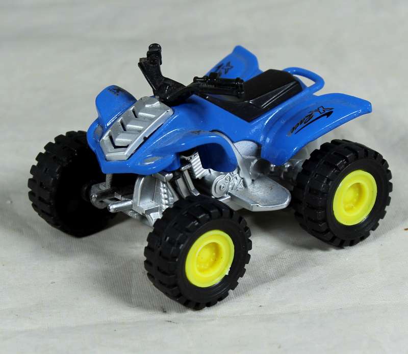 Blue ATV
