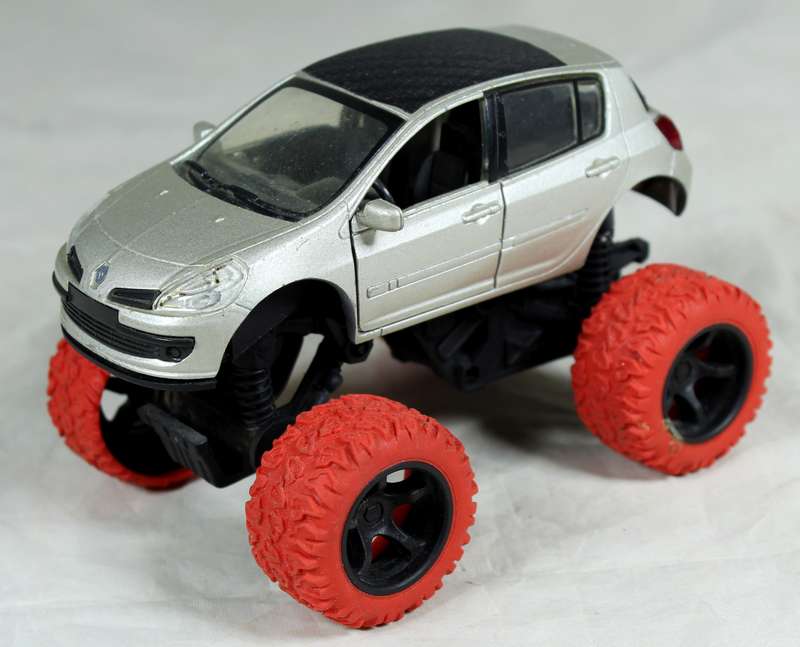 Modified Renault Clio Monster car