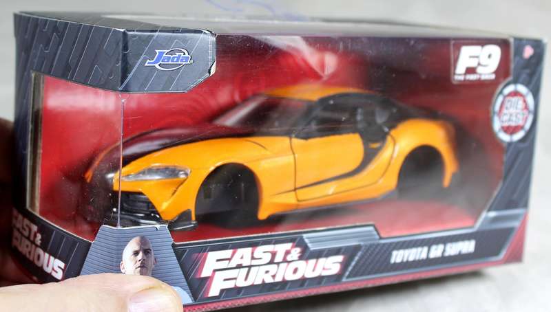 Fast & Furious - Jada - Toyota GR Supra - Pair of parts cars