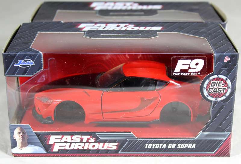 Fast & Furious - Jada - F9 - Toyota GR Supra - Pair of parts cars