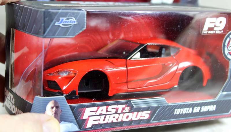Fast & Furious - Jada - F9 - Toyota GR Supra - Pair of parts cars
