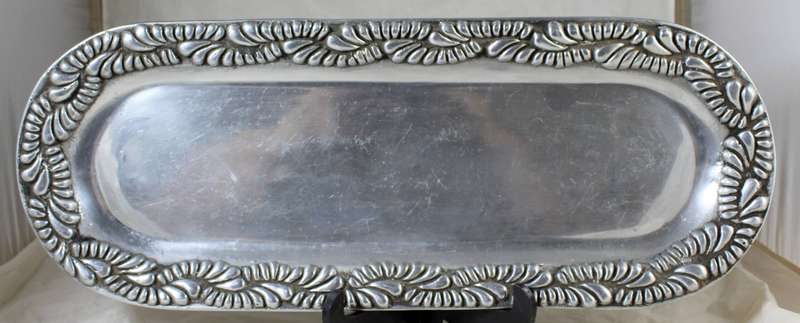 Very large metal tray