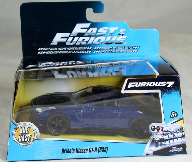Fast & Furious - Jada - Furious 7 - Brian's Nissan GT-R(R35)