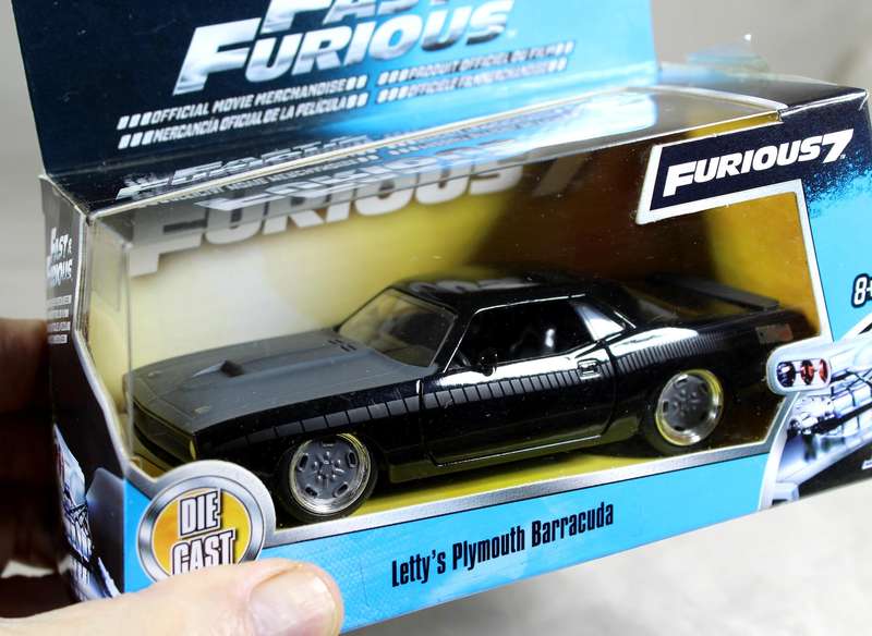 Fast & Furious - Jada - Furious 7 - Letty's Plymouth Barracuda