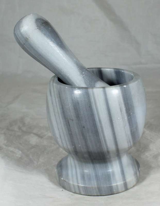 Marble mortar & Pestal