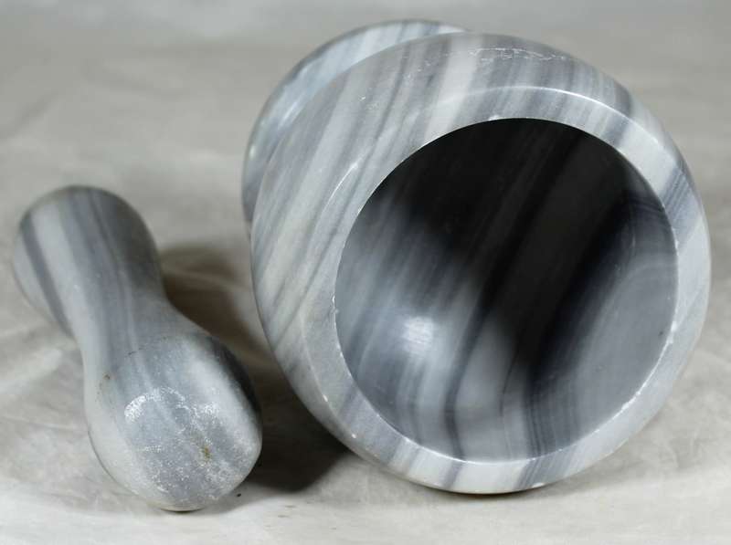 Marble mortar & Pestal