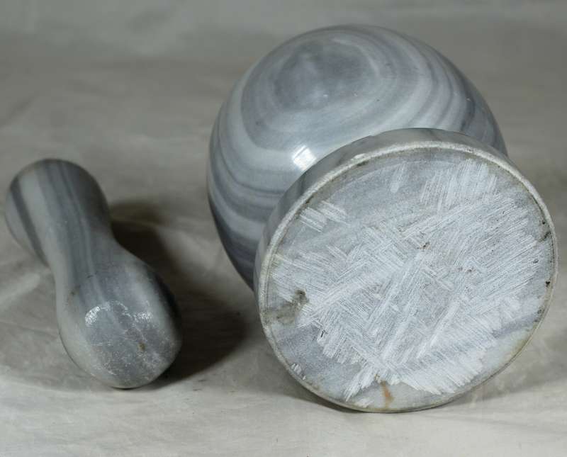 Marble mortar & Pestal