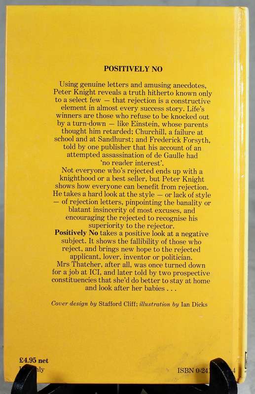 Positively No - Peter Knight