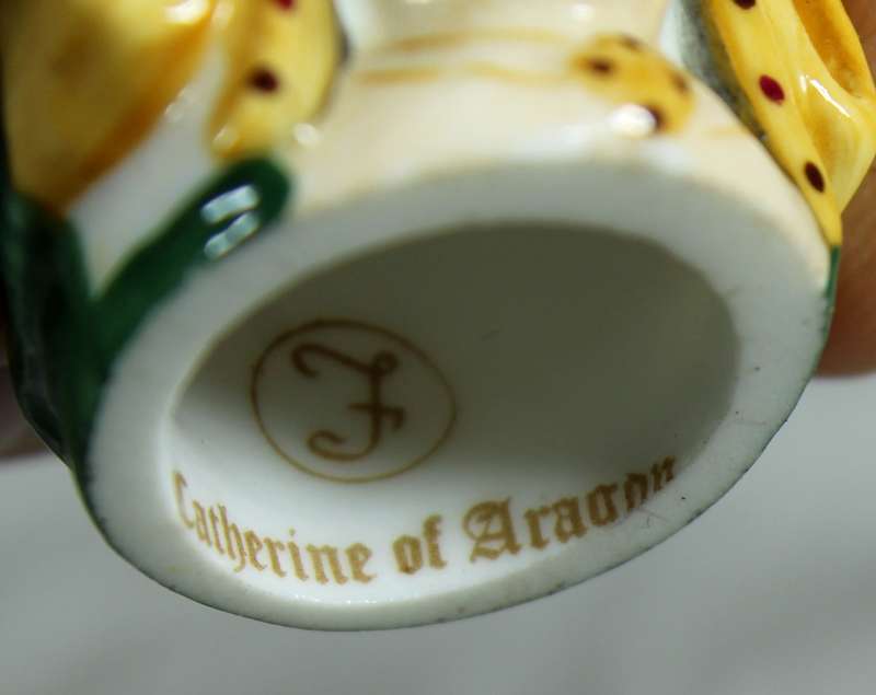 Staffordshire thimble - Catherine of Aragon