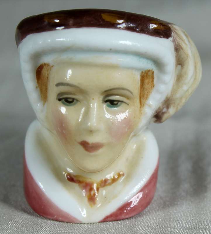 Staffordshire thimble - Catherine Parr