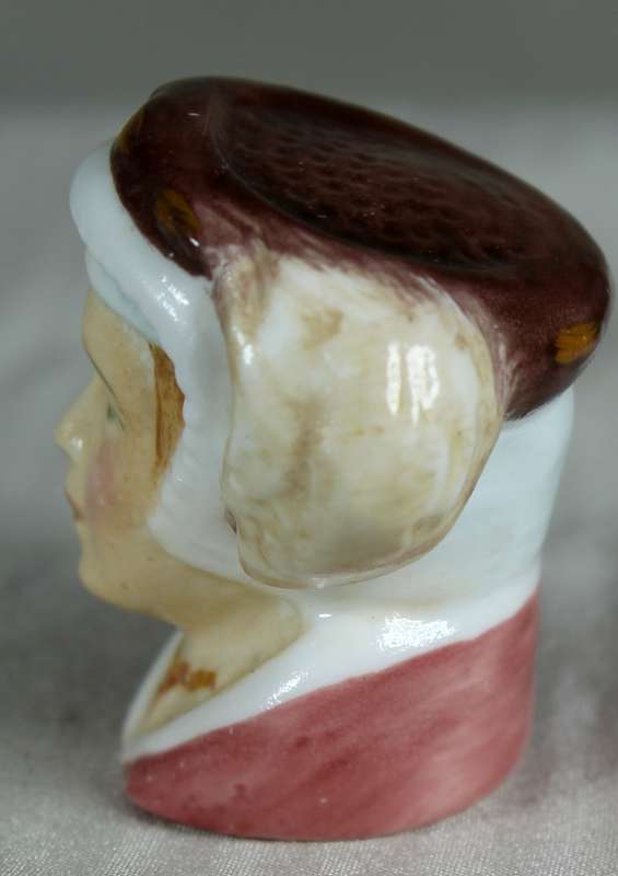 Staffordshire thimble - Catherine Parr