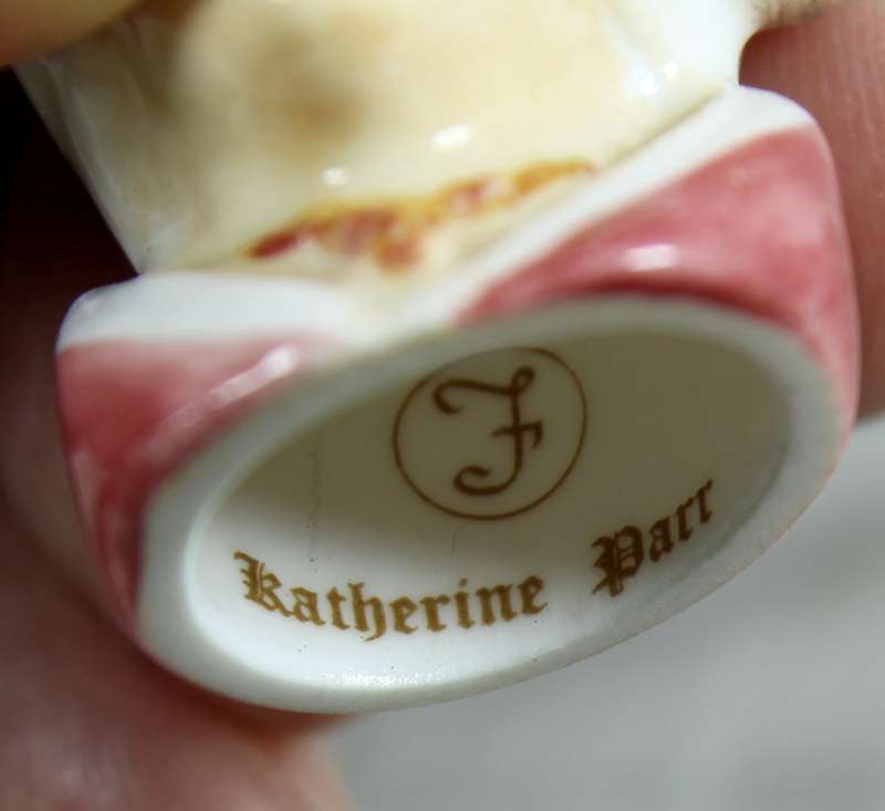 Staffordshire thimble - Catherine Parr