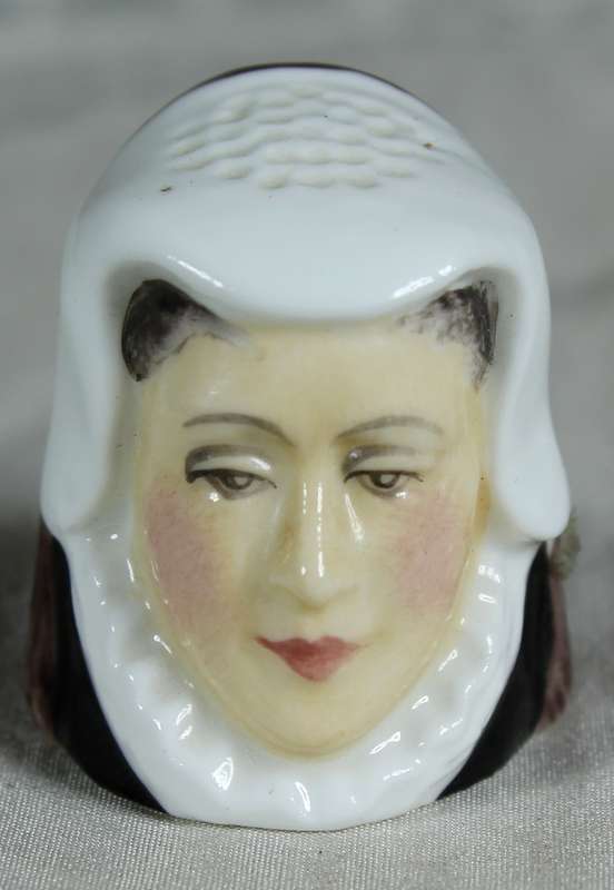 Staffordshire thimble - Anne Hathaway