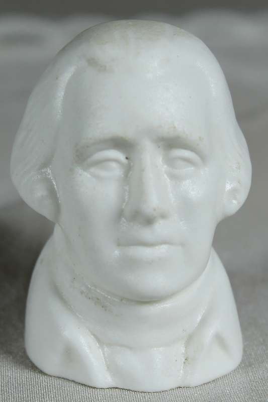 Staffordshire thimble - George Washington