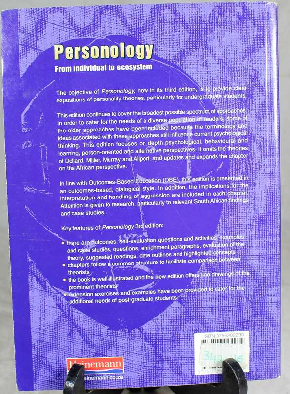 Personology - W Meyer