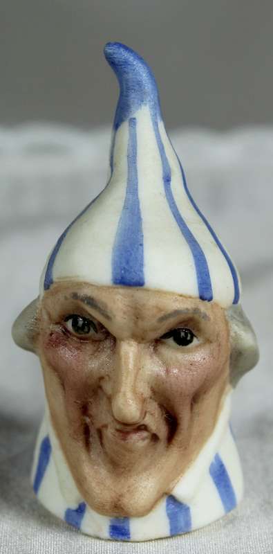 Staffordshire thimble - Harmer Sculptures - Jester