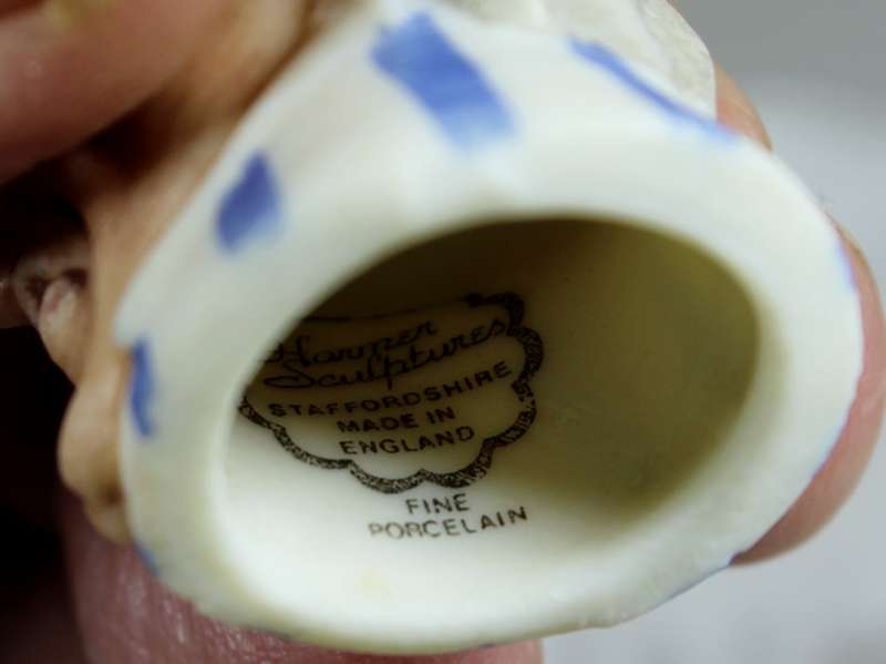 Staffordshire thimble - Harmer Sculptures - Jester
