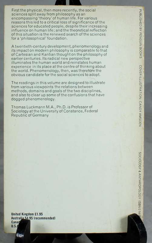Phenomerology  and Sociology - T Luckmann