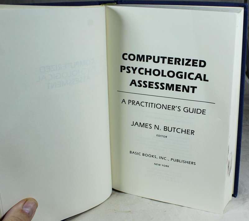 Computerized psychological assessment - JN Butcher