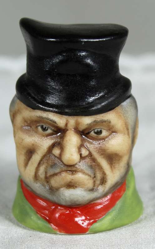 Staffordshire Harmer Sculptures - Thimble - Bill Sykes