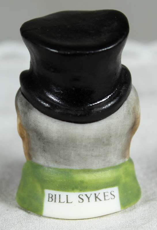 Staffordshire Harmer Sculptures - Thimble - Bill Sykes