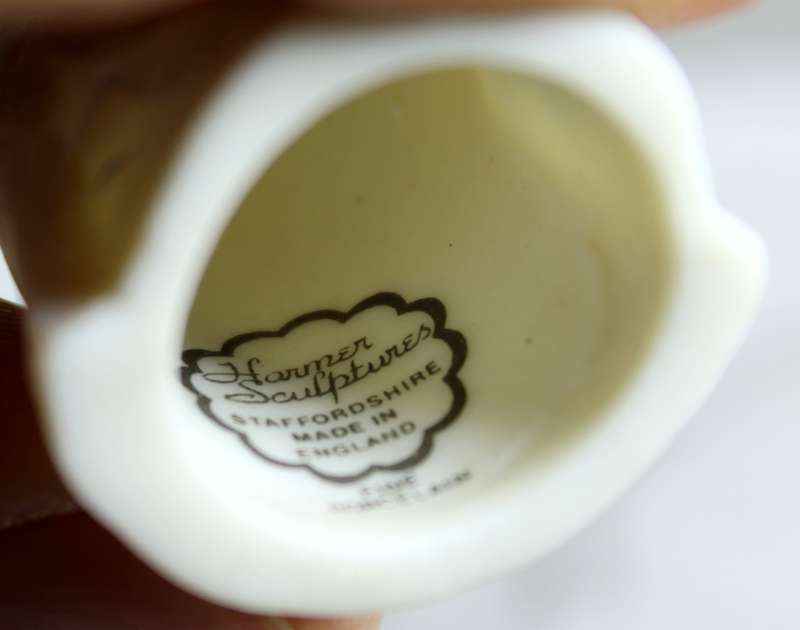 Staffordshire Harmer Sculptures - Thimble - Miss Haversham