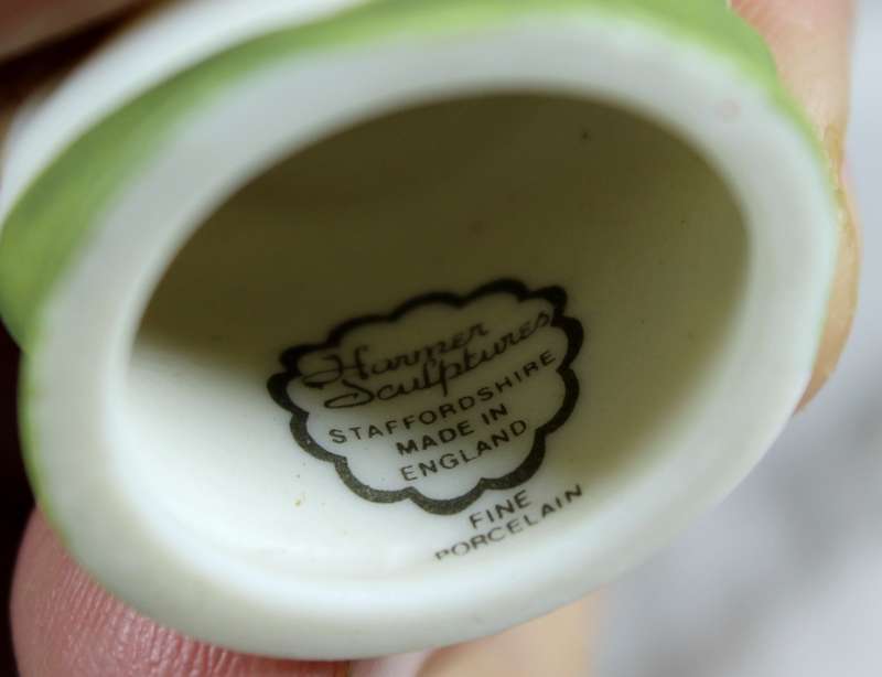 Staffordshire Harmer Sculptures - Thimble - Brother Cheeryble
