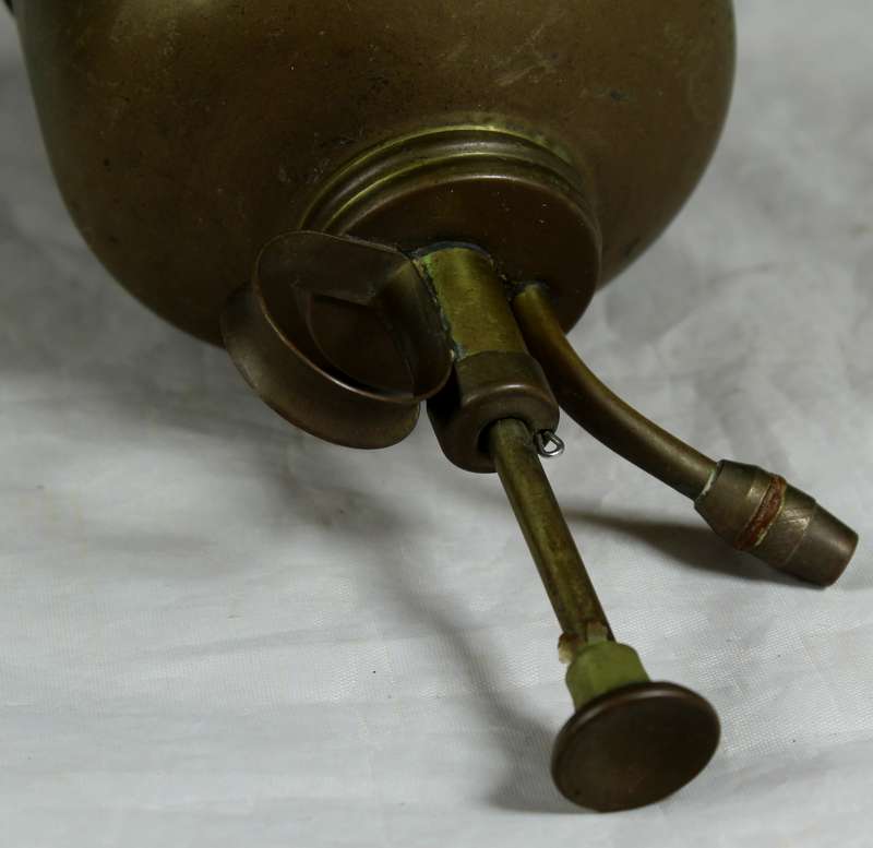 Vintage brass thumb oiler (Hong Kong)