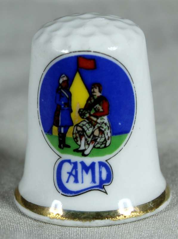 Advertising thimble - Camp
