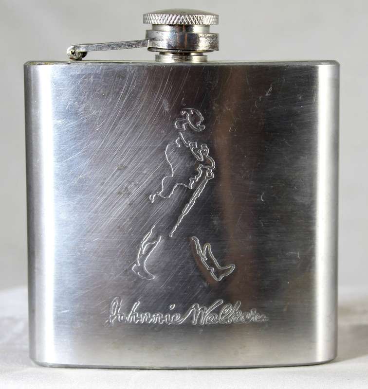 Johnnie Walker hip flask