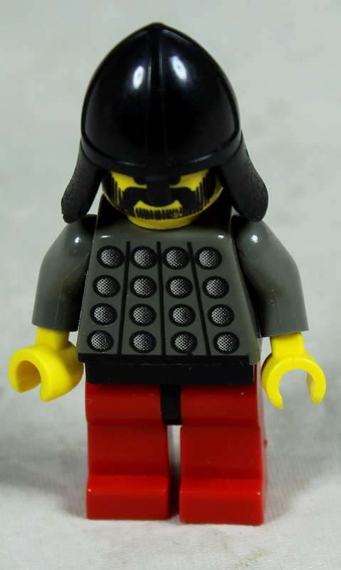 Miniature Lego figurine - fright knight - knight 3