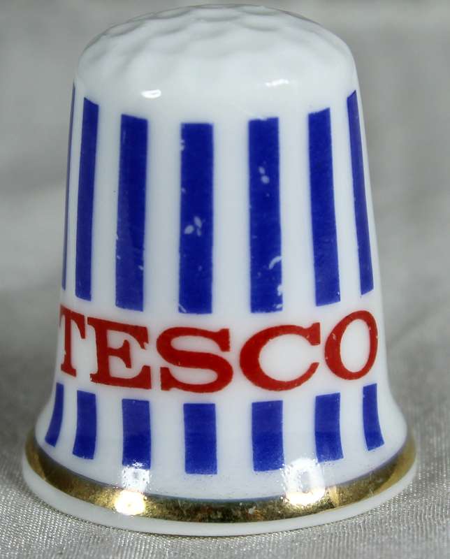 Advertising thimble - Tesco