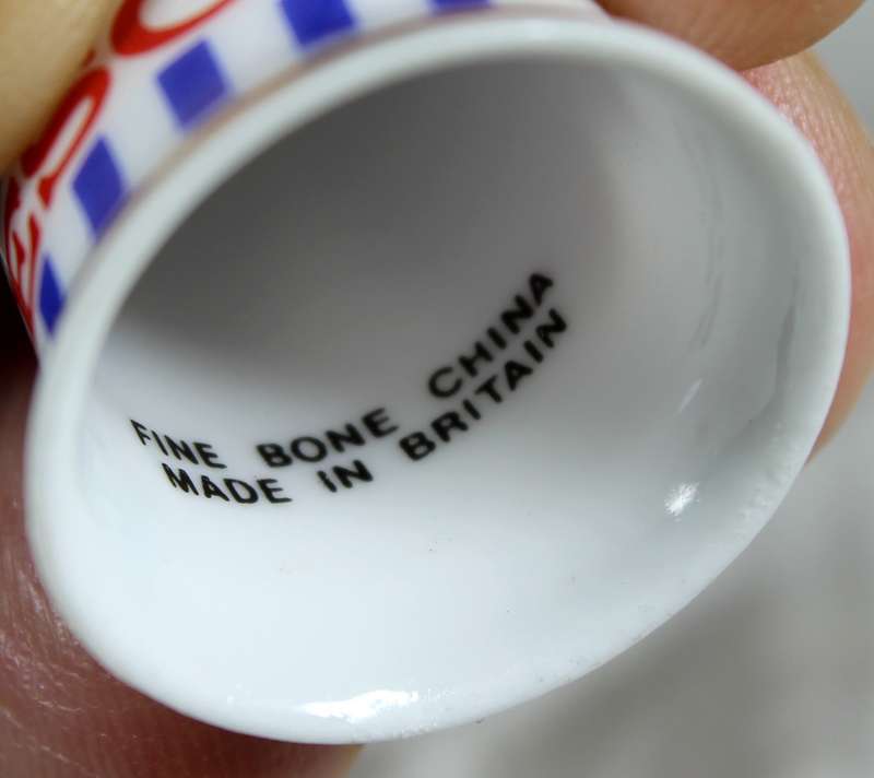 Advertising thimble - Tesco