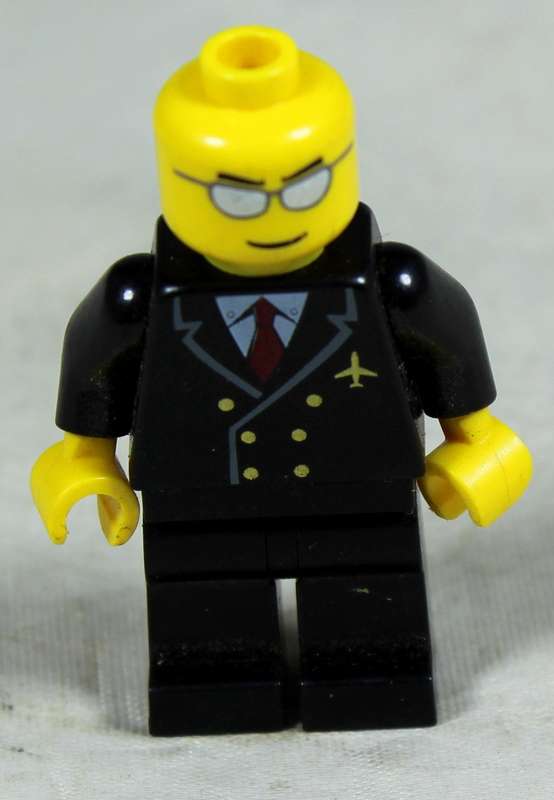Miniature Lego figurine - pilot