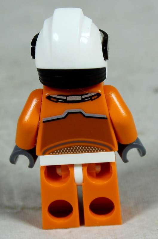 Miniature Lego figurine - female astronaut