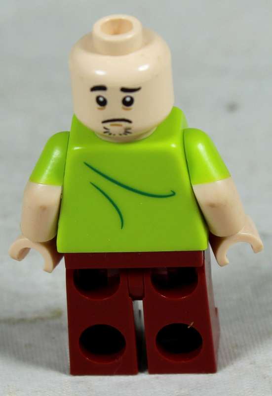 Miniature Lego figurine - Scooby-Doo - Shaggy Rodgers