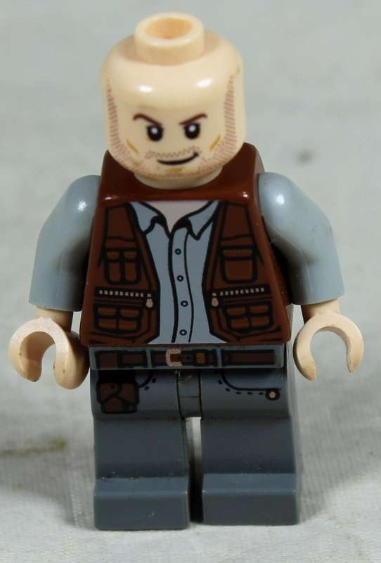 Miniature Lego figurine - Jurassic world - Owen Grady