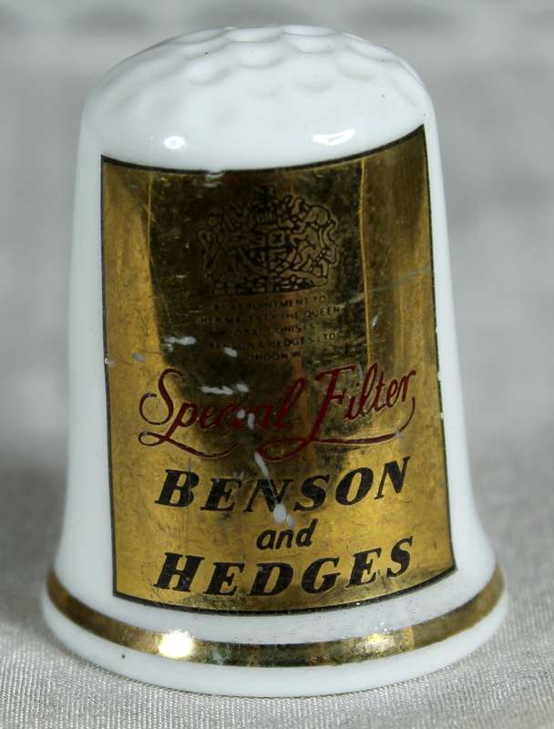 Advertising thimble - Benson & Hedges