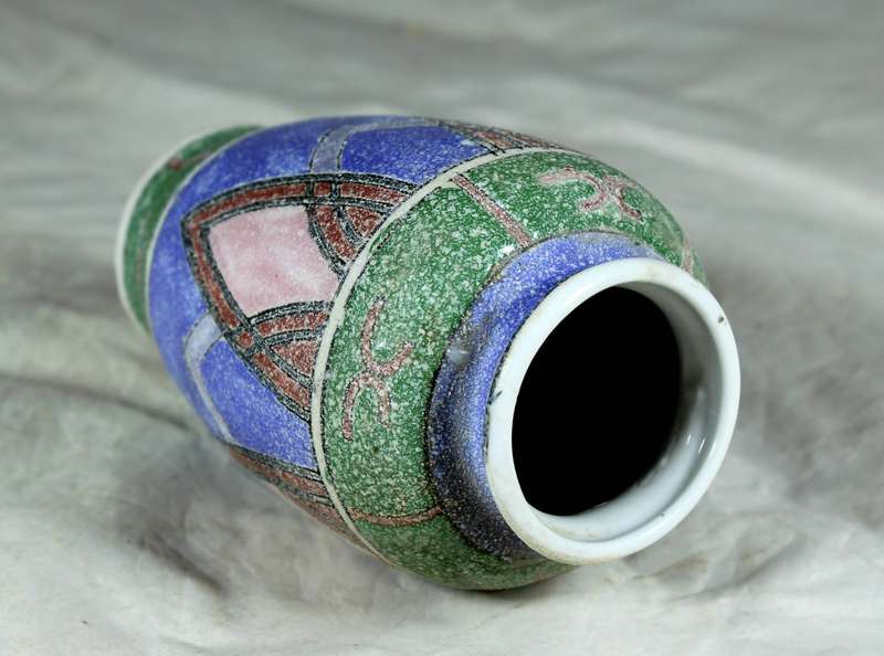 Hand painted vase