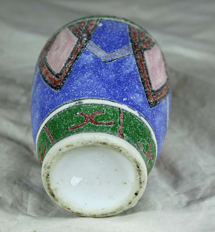 Hand painted vase