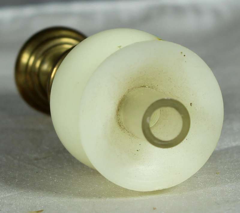 Vintage miniature brass lamp