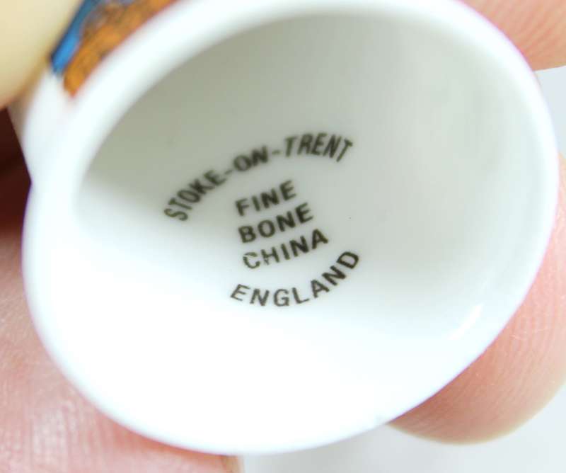 Stoke-on-trent thimble - Paddington